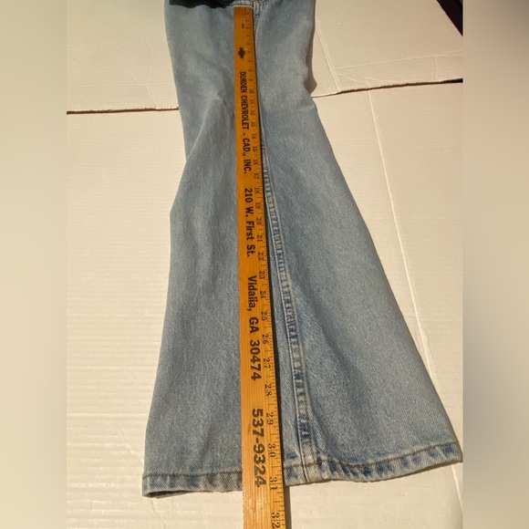 Levi’s Silvertab size 9 jr M VTG Flares a Lot USA - Picture 6 of 12
